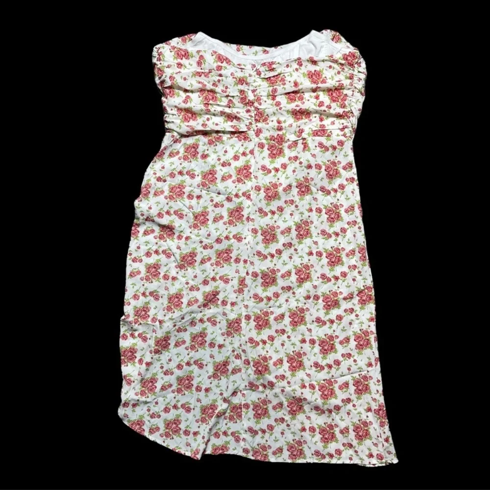 Plus Floral Corset Bandeau Dress - Picture 9 of 9